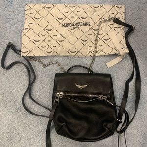 Zadig and Voltaire Mini Leather Backpack